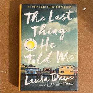 The Last Thing He Told Me Hardcover Book